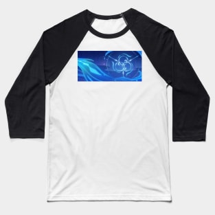 Genshin Impact Neuvillette: Surge Namecard Baseball T-Shirt